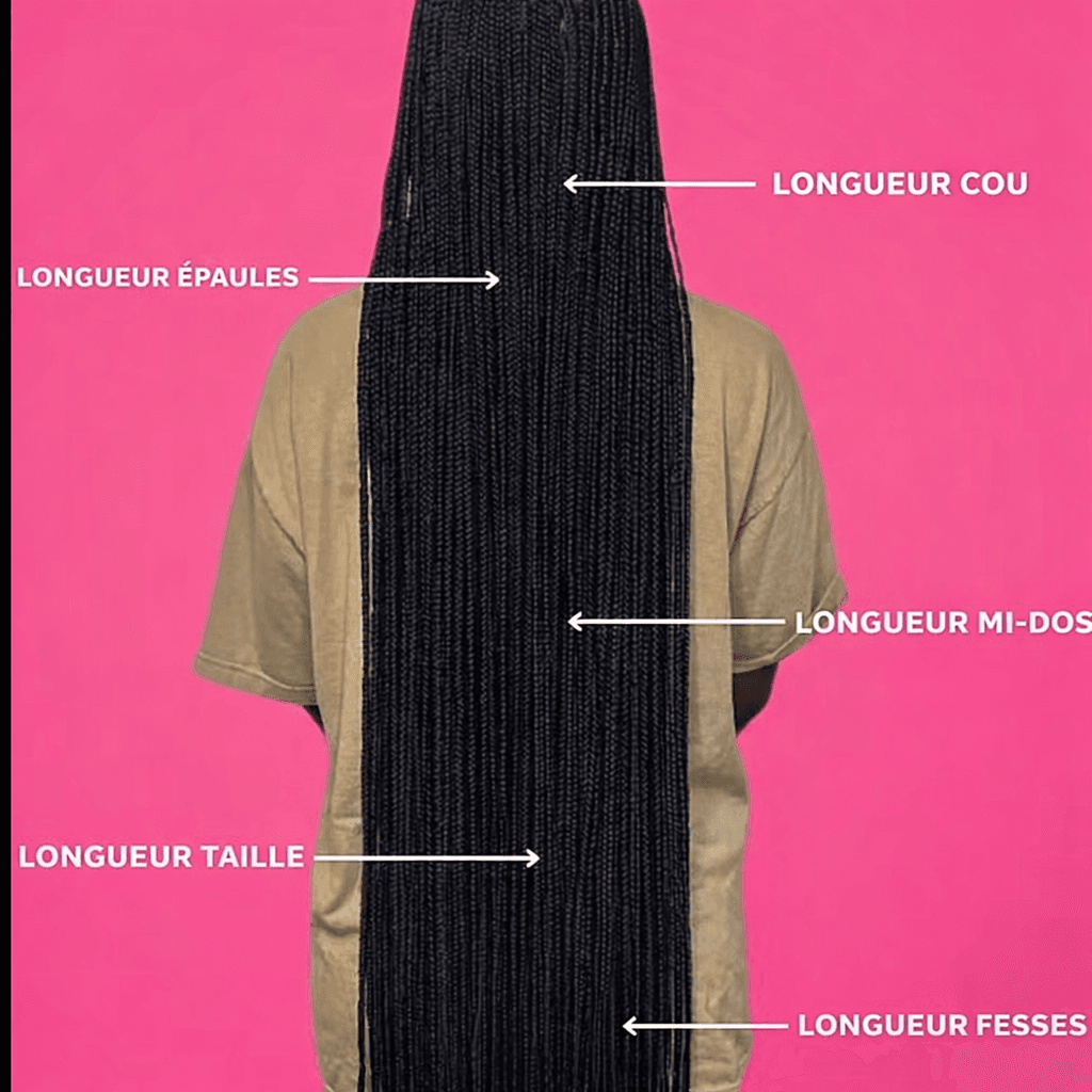Les différentes longueurs - Coiffure africaine La Douce Hair